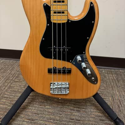 Squier Vintage Modified 70s Jazz Bass Maple Fingerboard Natural 2016 image 5
