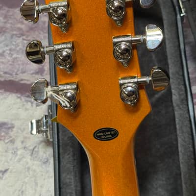 Epiphone Futura Les Paul Custom Firestorm Shift w/ UPGRADE HARD CASE New Unplayed Auth Dlr 8lb3oz #106 image 20