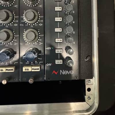 AMS Neve 8 Channel rack with 8 x 1073 (2000s - Blue) and Road Case Package image 10