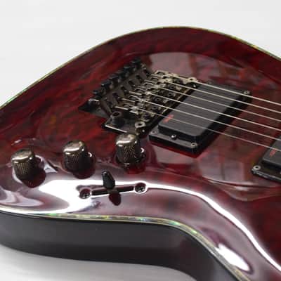 Schecter Hellraiser C-1 FR - Black Cherry image 6