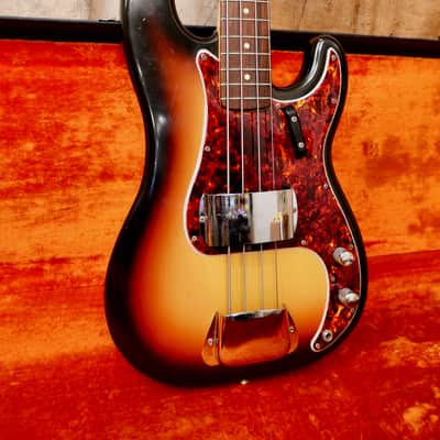 Fender Precision Bass 1966 - Sunburst image 8