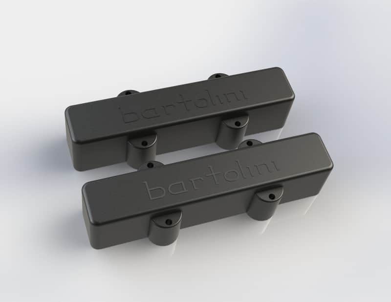 Bartolini 9J1L/S Split Coil 4-String J-Bass Pickup Set image 1