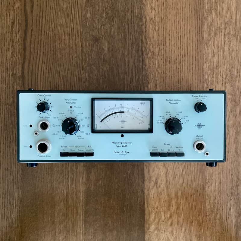(Serviced) Bruel & Kjaer Measuring Amplifier Type 2608 image 1
