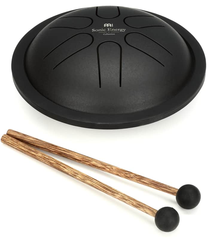 Meinl Percussion Mini Steel Tongue Drum - C Pentatonic Major - Black (2-pack) Bundle image 1