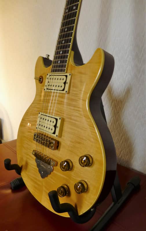 Ibanez Artist AR100 1981 Natural Flame Top + Hiscox Case + Professional Refret **price reduced** image 1