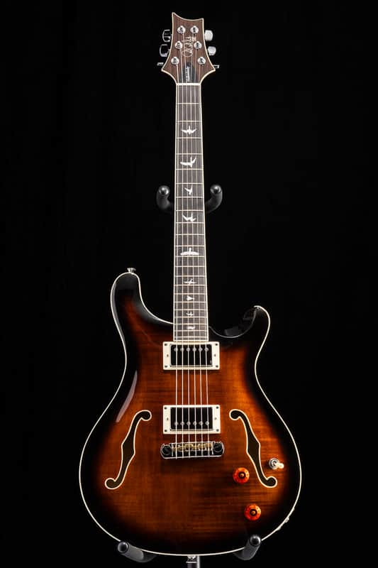 Paul Reed Smith SE Hollowbody II Black Gold Burst image 1