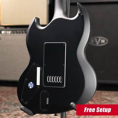 ESP LTD Viper-1001 Evertune Electric Guitar - Charcoal Metallic Satin image 2