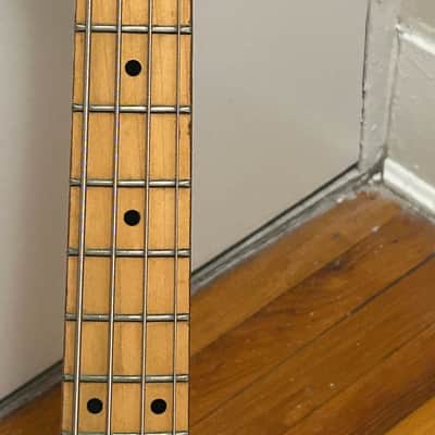 1974 Black Fender Precision Bass Guitar image 8