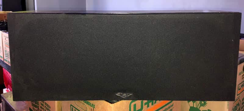 Klipsch KLF-C7 Center Channel Speaker Black Satin image 1