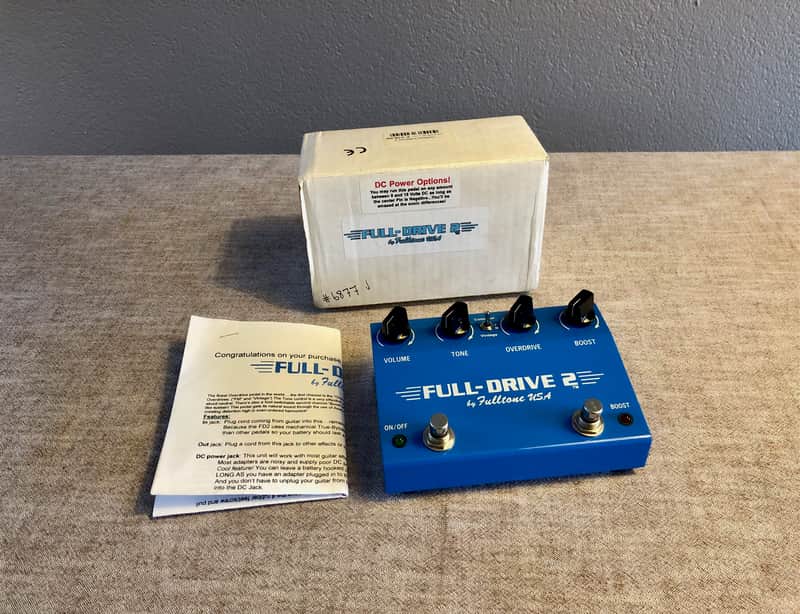 Full-Drive 2 Overdrive/Boost Pedal image 1