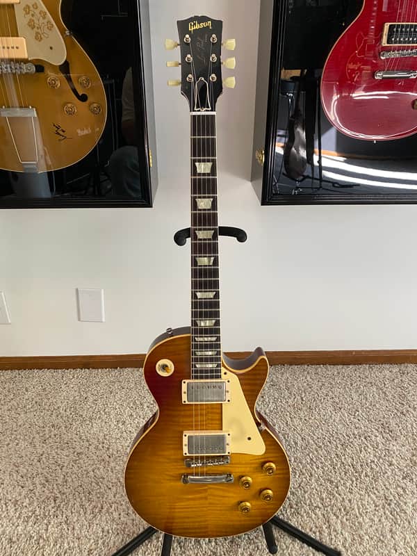 Gibson Custom Shop Murphy Lab Jason Isbell “Red Eye” '59 Les Paul Standard Reissue 2024 - Red Eye Burst image 1