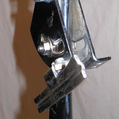 LP Old Style Traditional Chrome Plated Deluxe Timbale Stand image 3