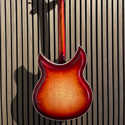 Rickenbacker 381/V69 2009 - Fireglo with OHSC. image 6