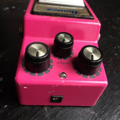 Ibanez AD-9 Analog Delay 1980s - Hot Pink image 2