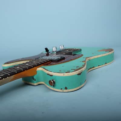 2020 Fender Custom Shop 60 HS Telecaster Custom Heavy Relic Sea Foam Green L.E. image 14