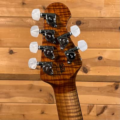 Ernie Ball Music Man St. Vincent Goldie Electric Guitar - Cashmere image 6