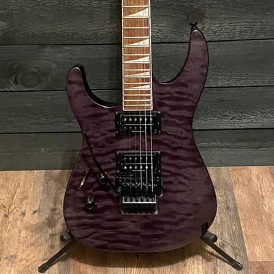 Jackson X Series Soloist SLX LH Left-handed Trans Black Electric Guitar image 1
