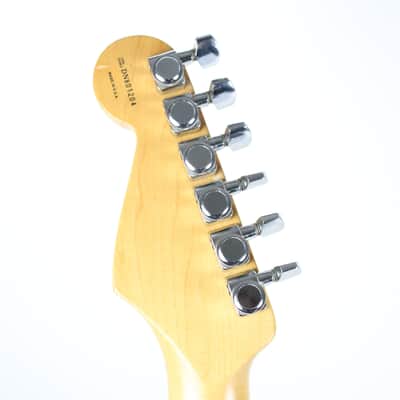 1998 Vintage Fender American Deluxe Stratocaster Crimson Transparent Red with Maple Fretboard Noiseless Pickups Strat USA 1990s image 18
