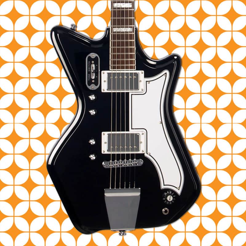 Airline Guitars Jetsons '59 2P Black image 1