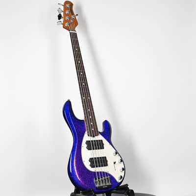 Ernie Ball Music Man StringRay 5 Special HH Bass Guitar- Violet Sparkle Burst 2026 (K10866) image 11