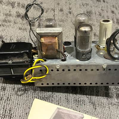 Webster Webcor Musicale vintage tube amplifier project 6V6 amp 1655 1656 1659 image 6