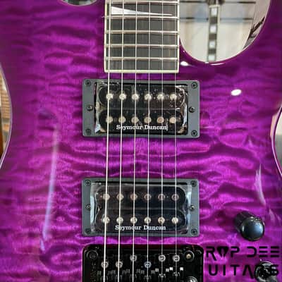 Jackson Custom Shop Dinky FR Electric Guitar w/ Case-Purple Burst image 6