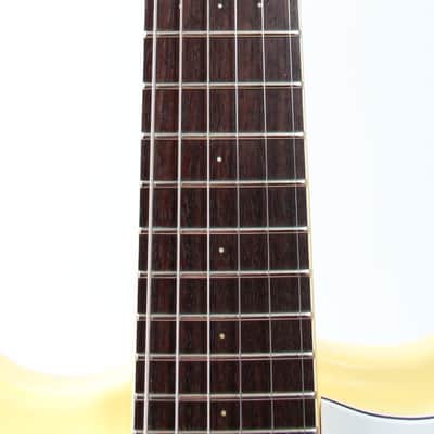 1990s Mosrite The Ventures MK1 Short 22" Scale vintage white image 4