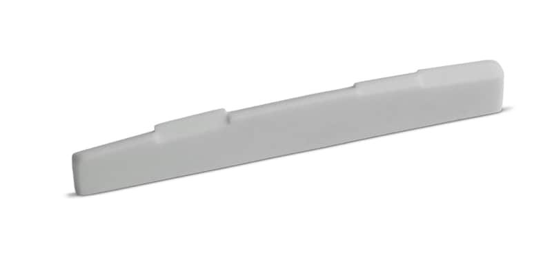 Fully Compensated Bone Guitar Saddle - 12 inch Radius- 11 mm Height image 1