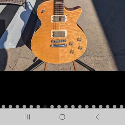 1998 GUILD USA BLUESBIRD W/ AMBER FLAME MAPLE TOP AND OHSC image 8