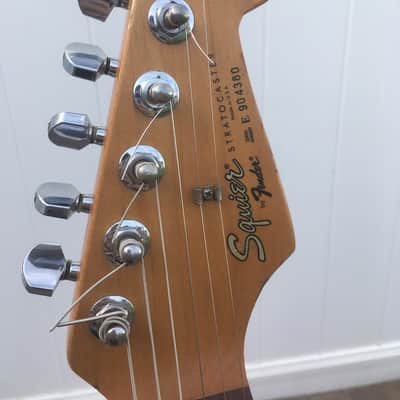 1989 Fender Squier USA American Made Stratocaster-Rare USA produced Squier image 10