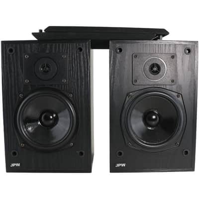 JPW Mini Monitor Bookshelf Small Footprint Speakers imagen 6