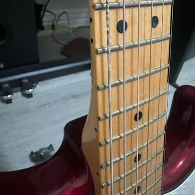 Fender Blacktop Stratocaster HH with Maple Fretboard 2011 - 2014 - Candy Apple Red image 3