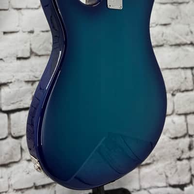 2025 Ernie Ball Music Man Steve Morse Signature HT - Blue Burst image 9