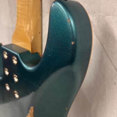 G&L Kiloton 5 2024 - Lake Placid Blue Nitrocellulose Lacquer Medium Aged image 18