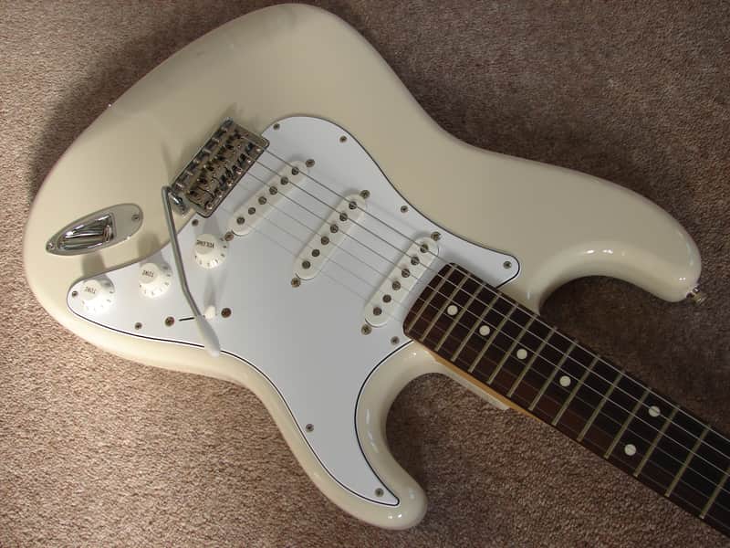 FGN  Fujigen J Standard Strat JST-5R MIJ  2013 , Lollar Vintage Blonde Neck Pickup image 1