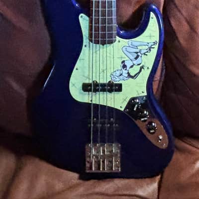 Fender Jazz bass MIM 1996 purple 1996 - Purple image 8