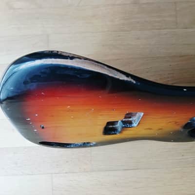 1966 Fender Precision P Bass Body (REFIN) image 5