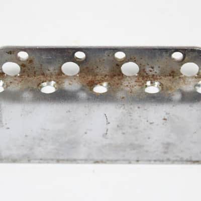1972 Vintage Fender Precision Bass/Telecaster/Jazz Bass BRIDGE Bare Plate No Saddles 1970s USA image 4