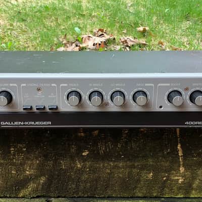 1983 Gallien-Krueger 400RB bass amp head - early! image 1