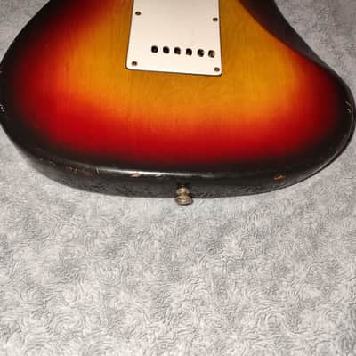 Guitare Electrique Vintage Cimar 1940 DM 388 1970s - Sunburst image 16