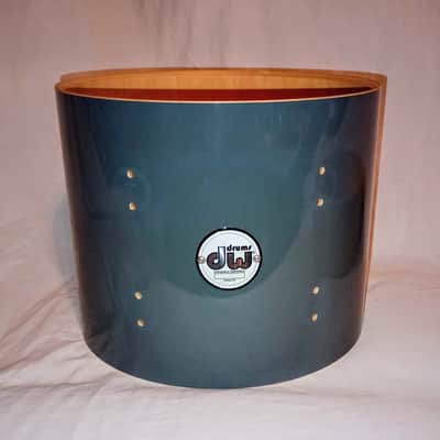 DW RACK TOM 10X8" - STEEL GRAY LACQUER - FREE SHIP TO C-USA! image 1