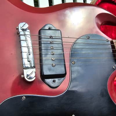 Vintage 1962 Gibson Les Paul (SG) Junior Player Oxblood Red P90 2.4KG Feather Light image 18