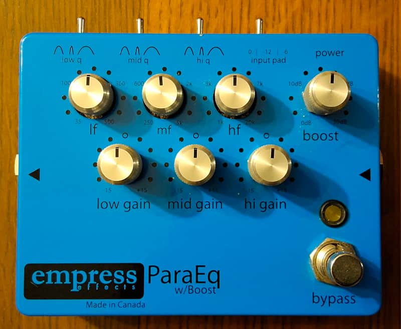 Empress ParaEQ w/Boost Parametric EQ Pedal – Made in Canada – Excellent Working Condition image 1