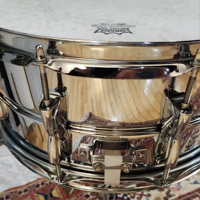 STUDIO SALE! Yamaha Stage Custom SD 266A Snare 14×6.5 Chrome Over Steel 1990s Japan image 3