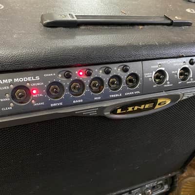 Line 6 Spider II 112 75-Watt 1x12" Digital Modeling Guitar Combo 2003 - 2006 - Black image 2