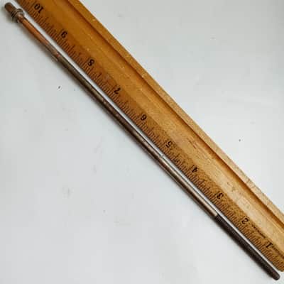 Leedy 10"Nickel T-Rod 12-24 Marching Snare/Tom Drum Single-Tension-Screw Vintage image 1