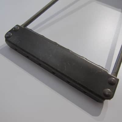 Harmony & Silvertone Archtop & Flat Top Guitar Tailpiece Authentic Vintage Part Circa-1950s-1960s-Nickel Silver image 5