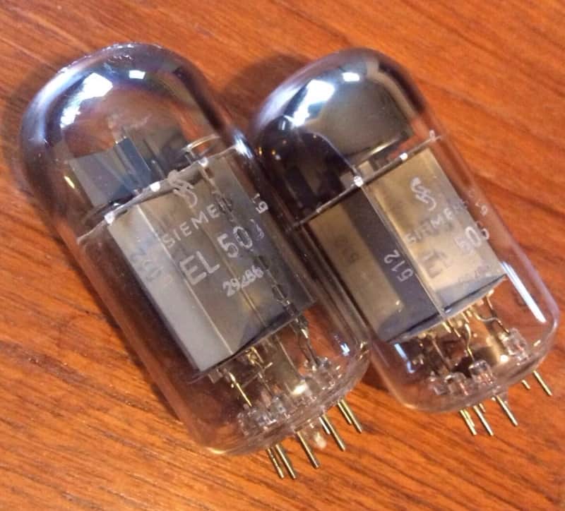 Vintage Siemens EL-503 tubes --matched pair! image 1