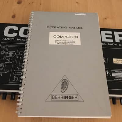 Behringer MDX 2100 Composer Dynamics Processor 2000s - Standard image 2