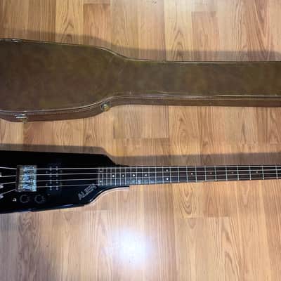 Vintage Hondo Alien / Kramer Duke Headless Bass Guitar w/ Case! Aluminum Neck! image 1